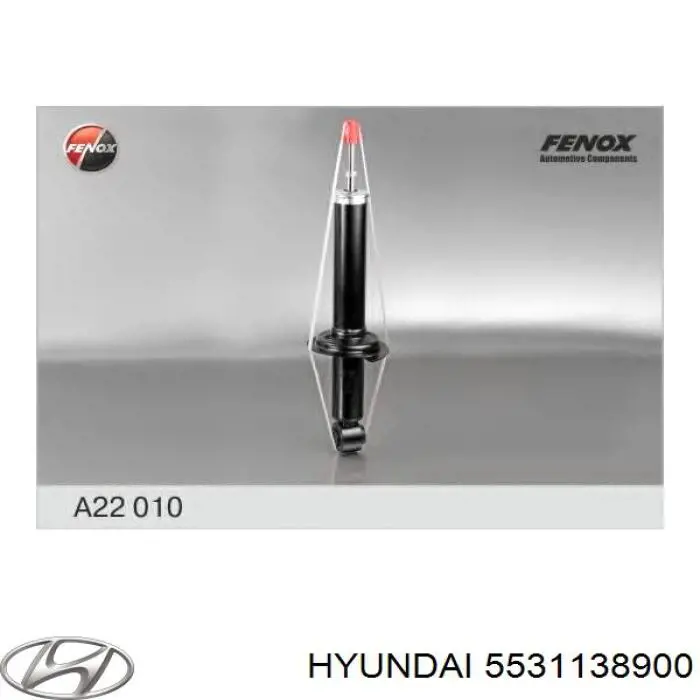 Купити 5531138900 Hyundai/Kia Стійка амортизатора задня