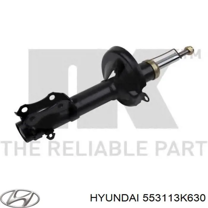 553113K630 Hyundai/Kia амортизатор задній