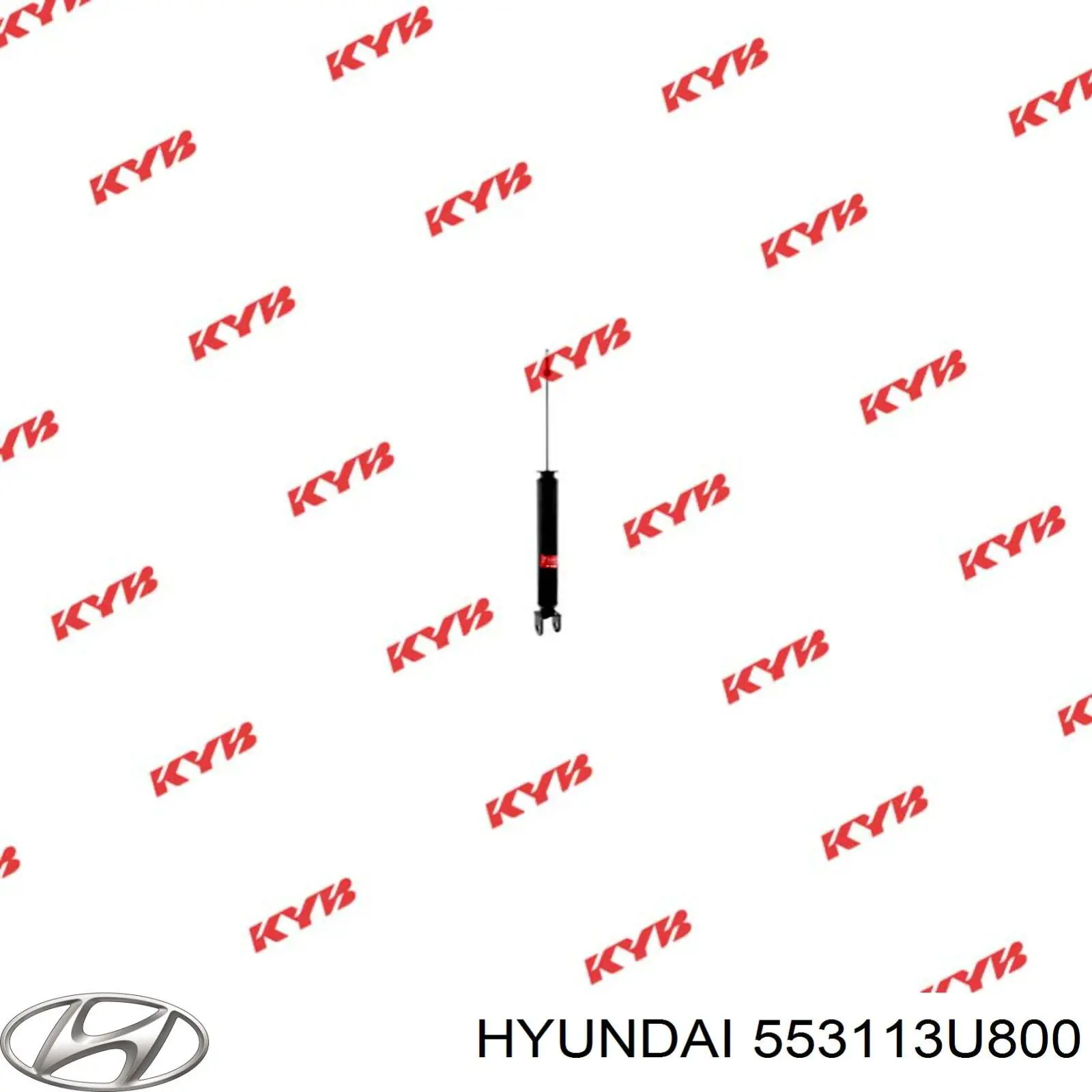 553113U800 Hyundai/Kia амортизатор задній