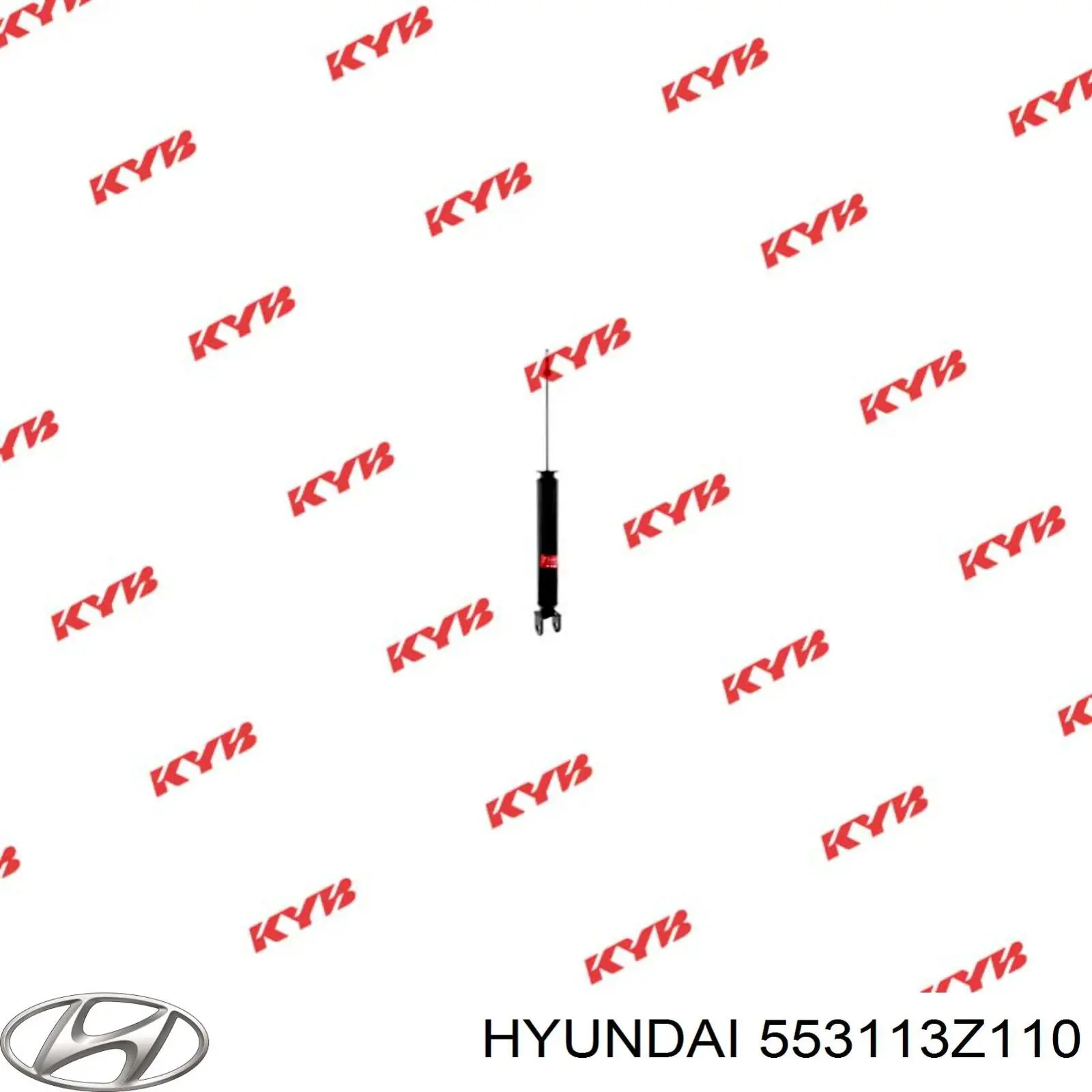 553113Z110 Hyundai/Kia амортизатор задній