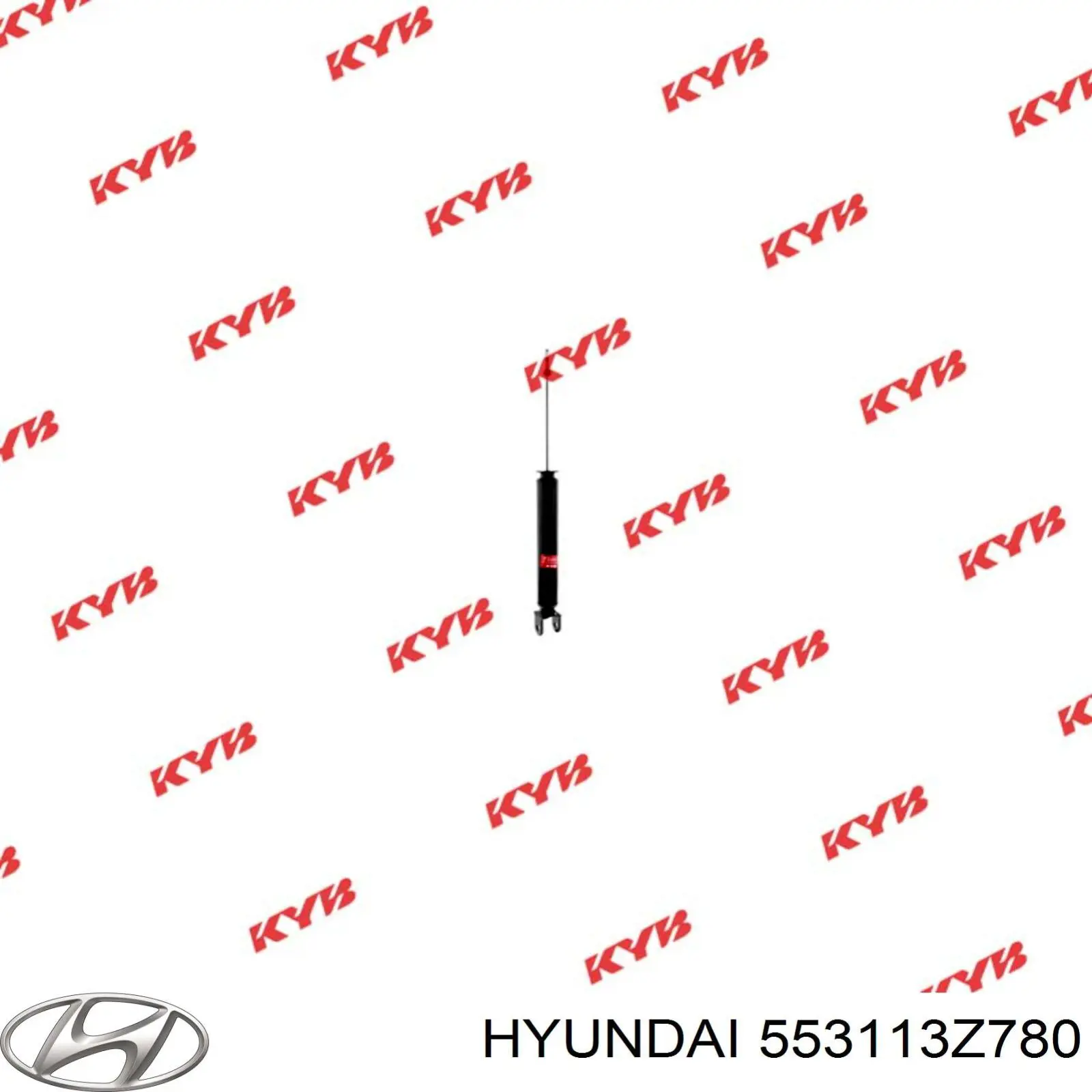 553113Z780 Hyundai/Kia амортизатор задній