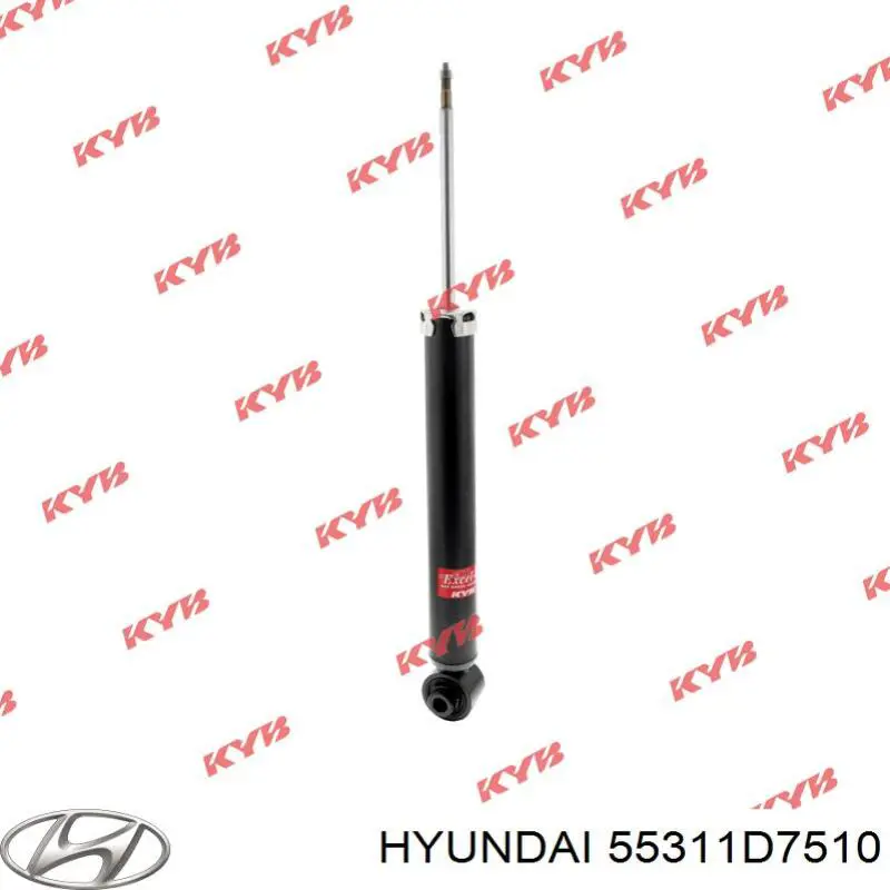 55311D7510 Hyundai/Kia Амортизатори задні