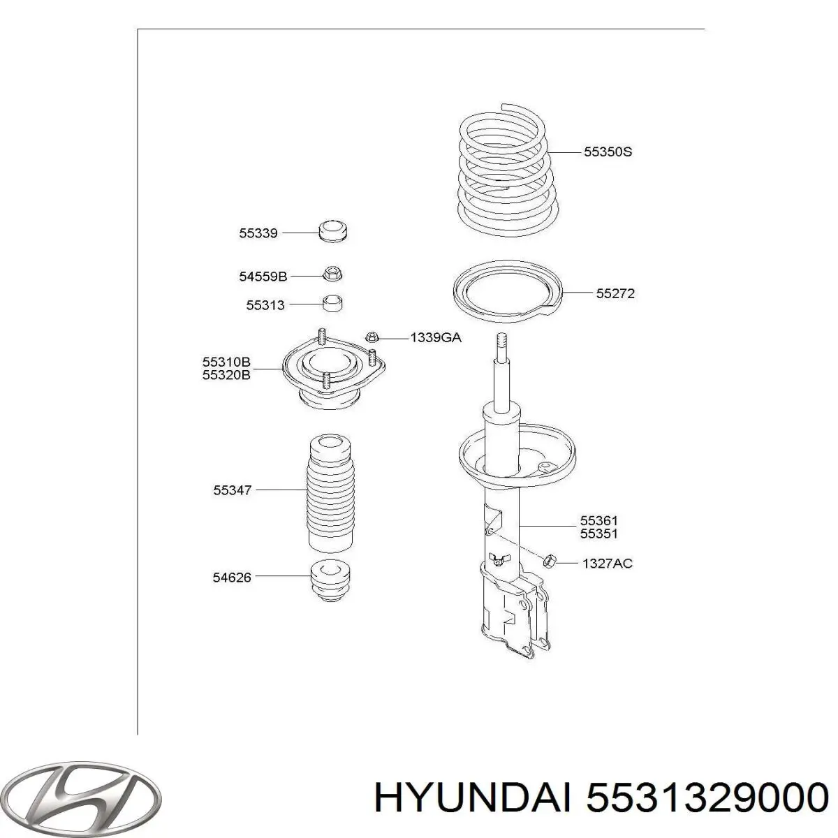  5531329000 Hyundai/Kia