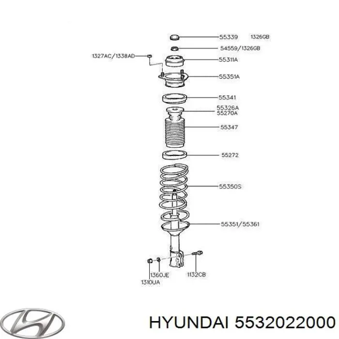  5532022000 Hyundai/Kia