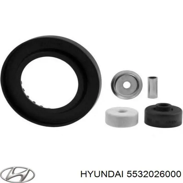 Купити 5532026000 Hyundai/Kia Втулка амортизатора заднього