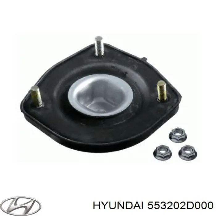 553202D000 Hyundai/Kia Опора пружини задньої правої