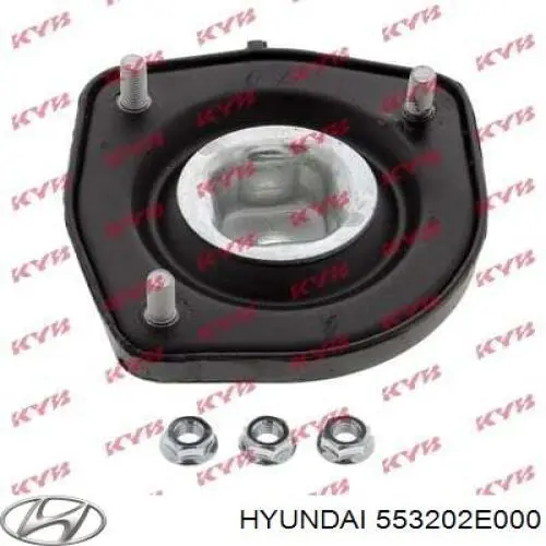 Купити 553202E000 Hyundai/Kia Опора амортизатора заднього, правого