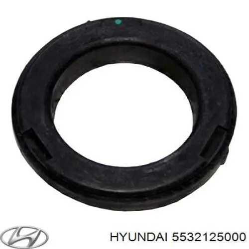 5532125000 Hyundai/Kia проставка (гумове кільце пружини задньої, верхня)