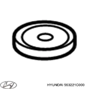 Шайба втулки штока заднього амортизатора Hyundai I20 (GB) (Хендай Ай 20)