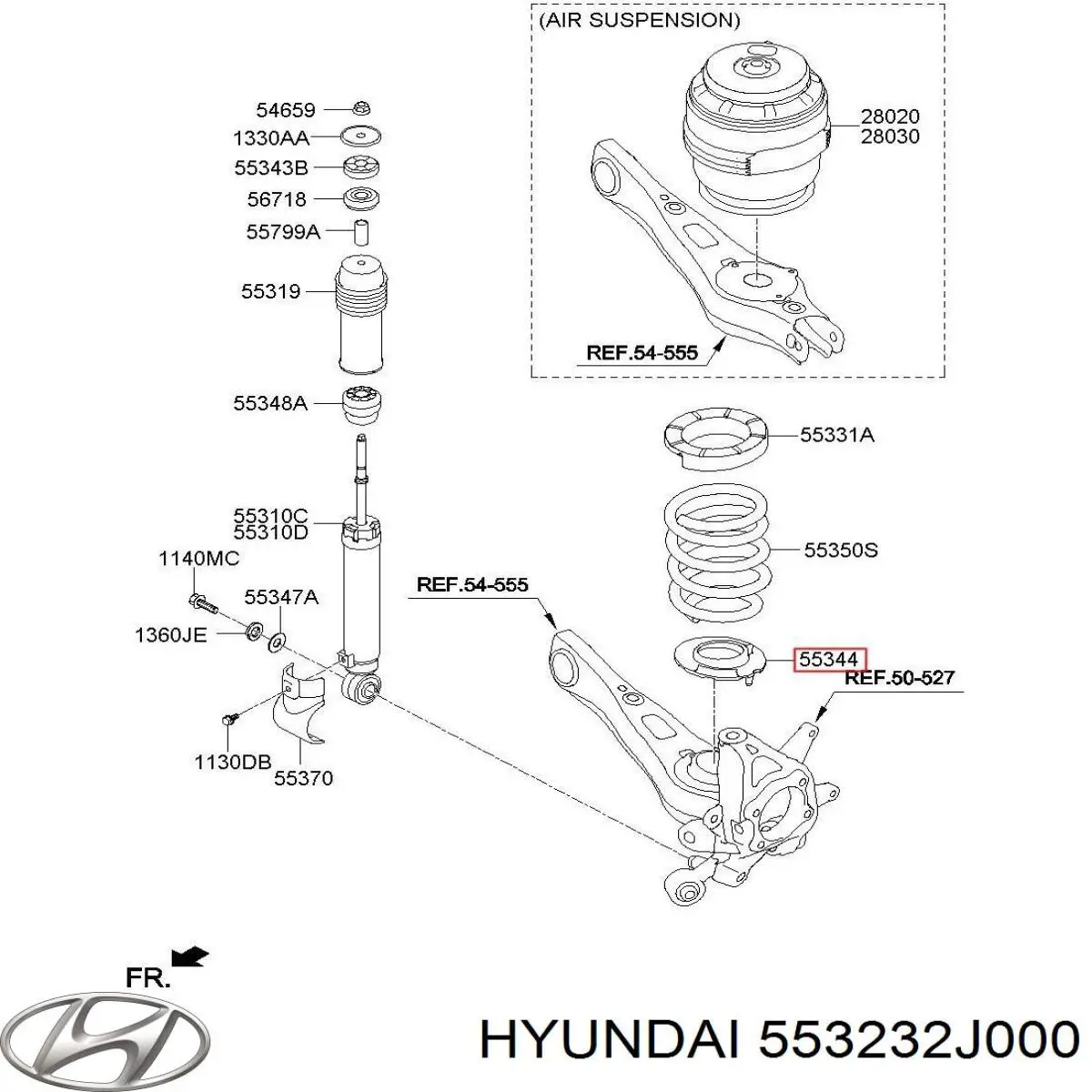  553232J000 Hyundai/Kia