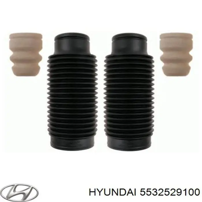 Пильник амортизатора заднього Hyundai Coupe (GK) (Хендай Купе)