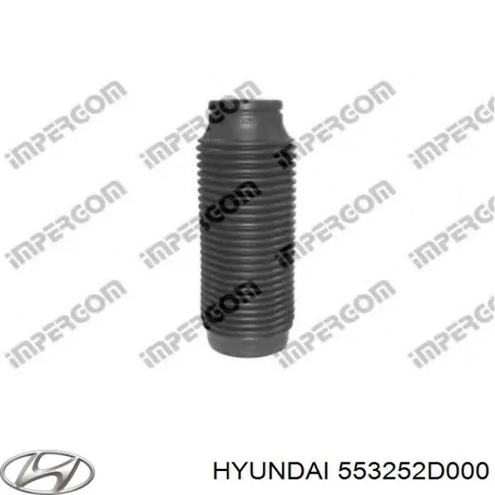 553252D000 Hyundai/Kia пильник амортизатора заднього