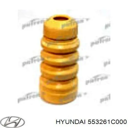Відбійник на задні амортизатори Hyundai/Kia 553261C000 ціна, від 4.06 USD