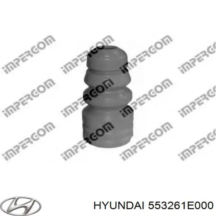 Відбійник на задні амортизатори Hyundai/Kia 553261E000 ціна, від 11.35 USD
