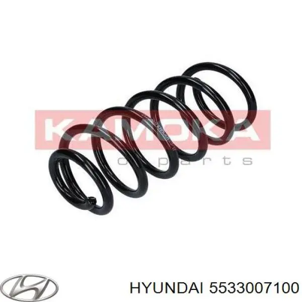 Пружини задні Hyundai/Kia 5533007100