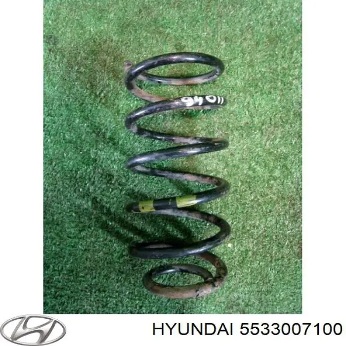 5533007100 Hyundai/Kia Пружина підвіски задня