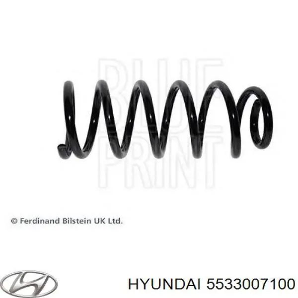 Пружина задня 5533007100 Hyundai/Kia