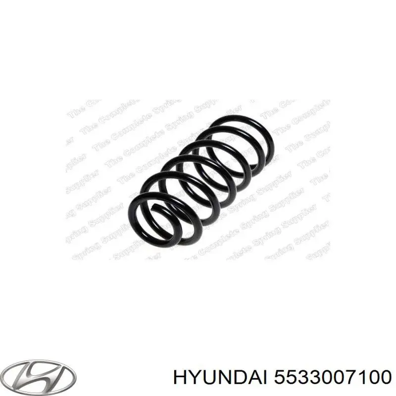 Задні пружини 5533007100 Hyundai/Kia