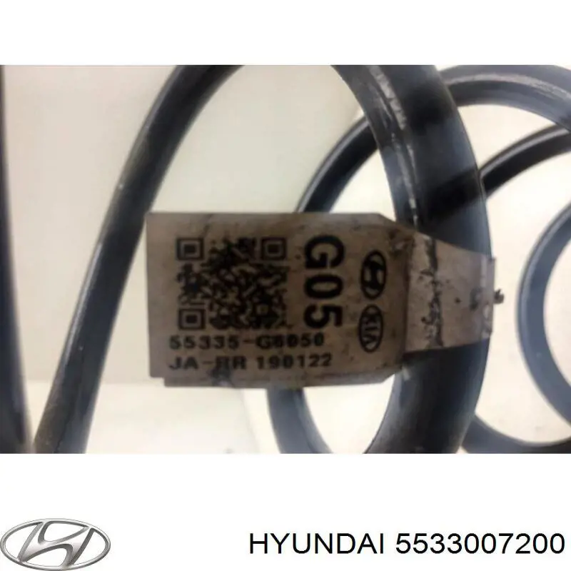 Пружина задня Hyundai/Kia 5533007200 ціна, від 53.71 USD