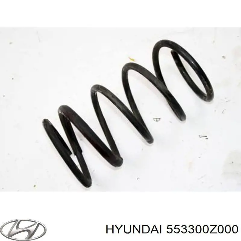 Пружина задня Hyundai/Kia 553300Z000 ціна, від 44.07 USD