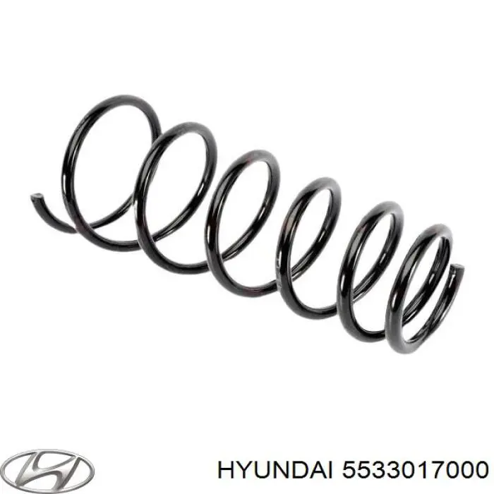 Задні пружини 5533017000 Hyundai/Kia