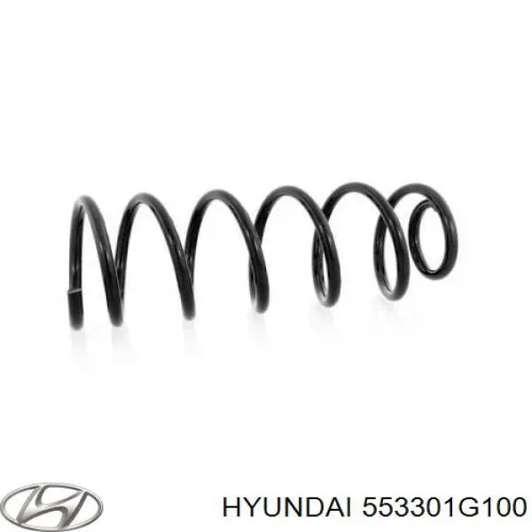 Пружина задня Hyundai/Kia 553301G100 ціна, від 17.74 USD