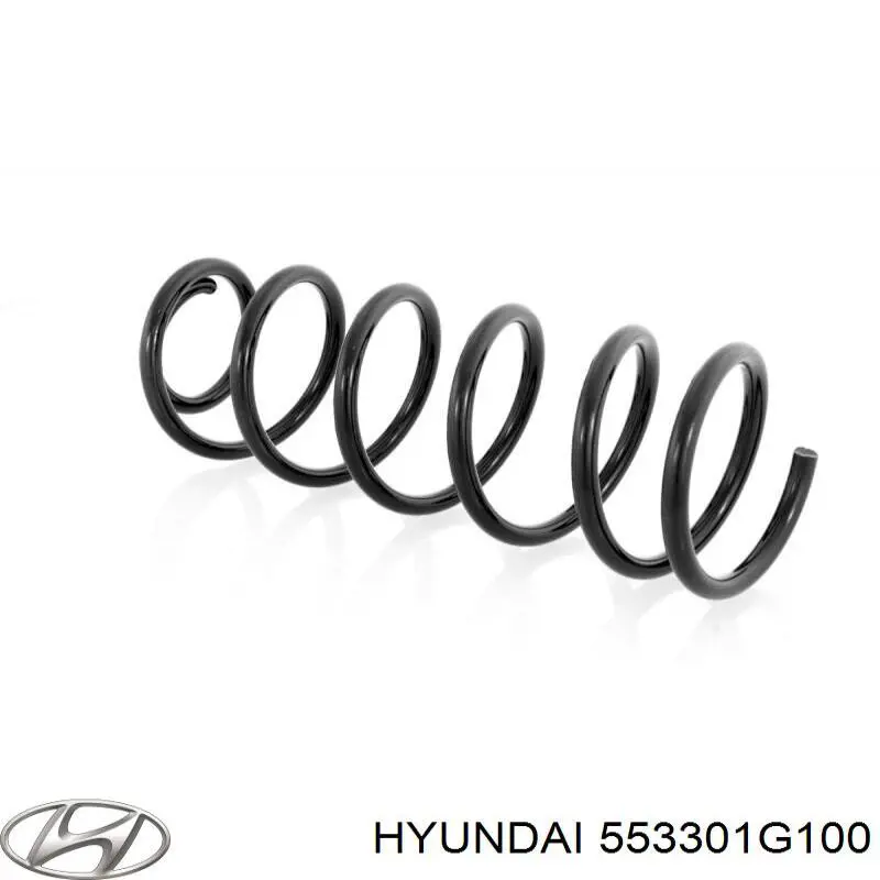 Купити 553301G100 Hyundai/Kia Задні пружини