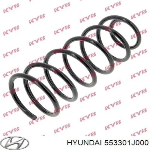 Купити 553301J000 Hyundai/Kia Задні пружини