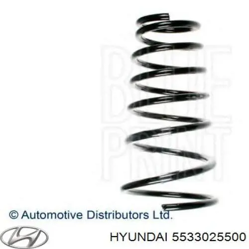 Пружина задня 5533025500 Hyundai/Kia