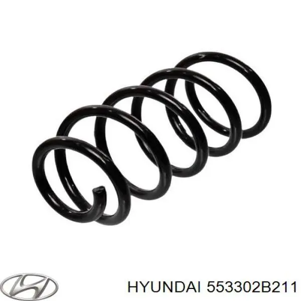 Пружина задня Hyundai/Kia 553302B211 ціна, від 43.02 USD