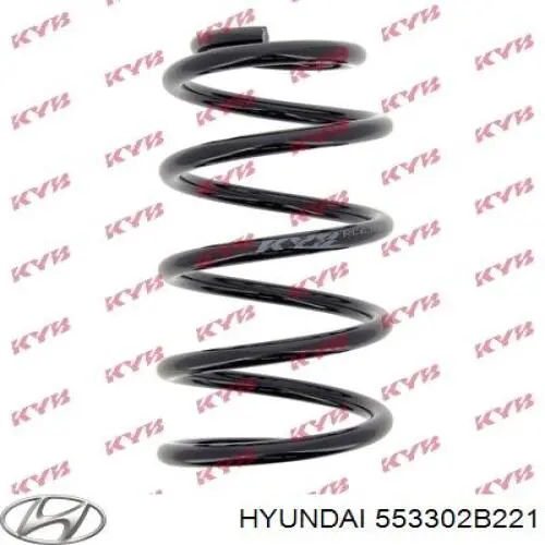 Пружина задня Hyundai/Kia 553302B231DS ціна, від 48.61 USD
