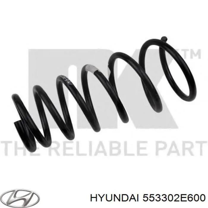 Купити S553302E600 Hyundai/Kia Задні пружини