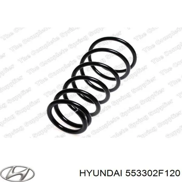 553302F120 Hyundai/Kia Пружина підвіски задня