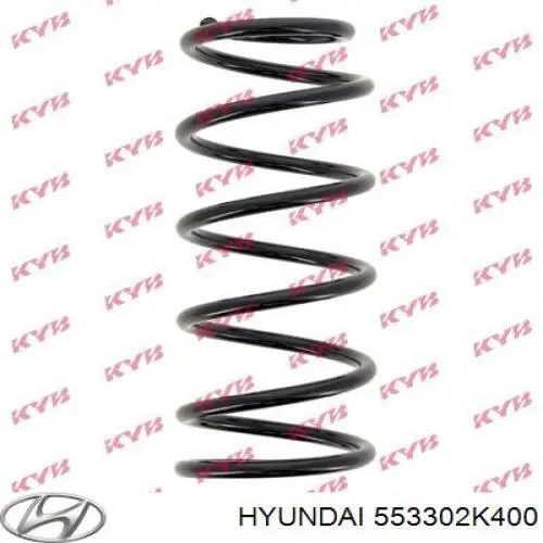 Пружина задня Hyundai/Kia 553302K400 ціна, від 25.17 USD
