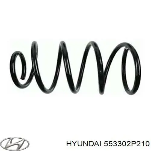553302P210 Hyundai/Kia Пружина підвіски задня