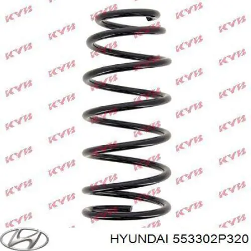 Купити 553302P440 Hyundai/Kia Задні пружини
