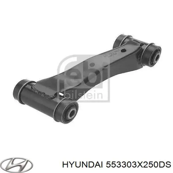 553303X250DS Hyundai/Kia Пружина підвіски задня