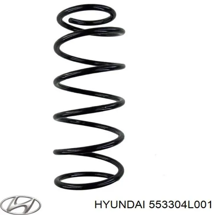 Пружина задня Hyundai/Kia 553304L001 ціна, від 31.71 USD