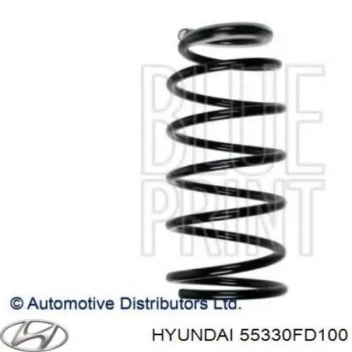 Пружина задня Hyundai/Kia 55330FD100 ціна, від 33.13 USD