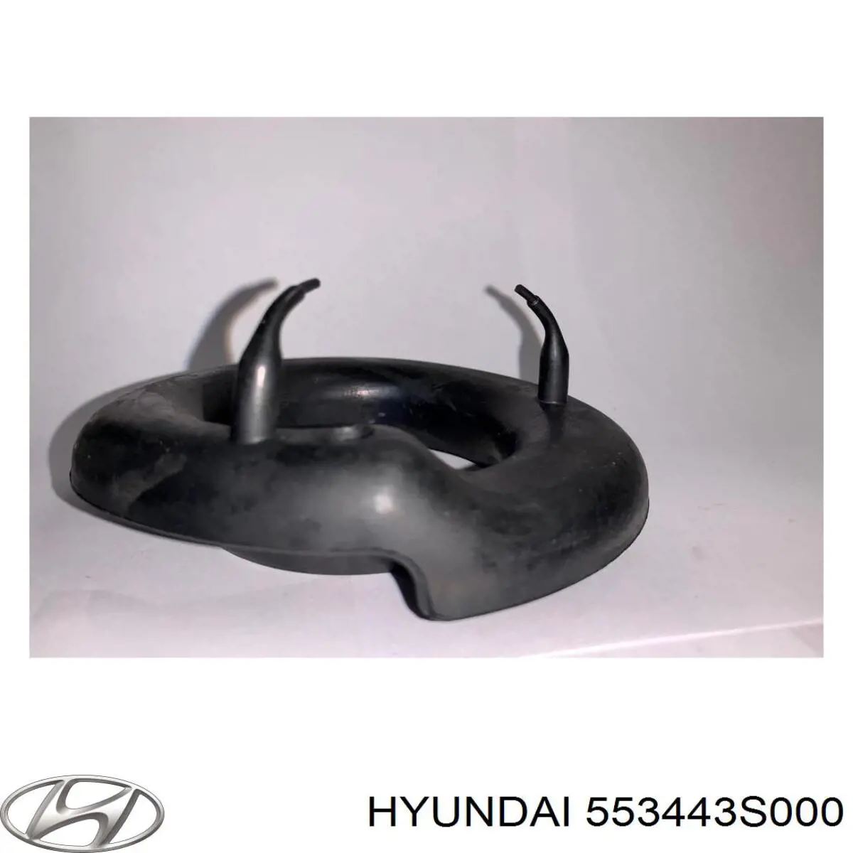 553443S000 Hyundai/Kia проставка (гумове кільце пружини задньої, нижня)