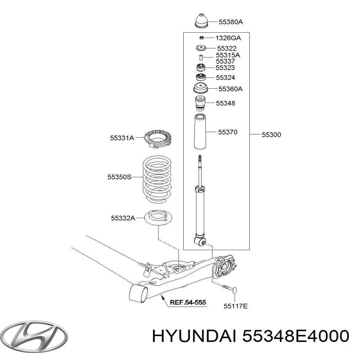  55348E4000 Hyundai/Kia