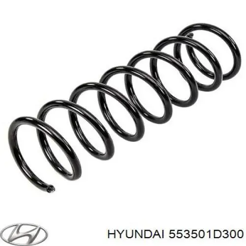 Купити 553501D300 Hyundai/Kia Задні пружини