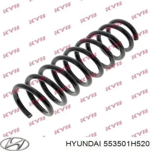 Купити 553501H510 Hyundai/Kia Задні пружини