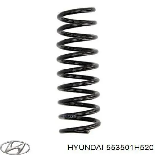 Задні пружини 553501H510 Hyundai/Kia