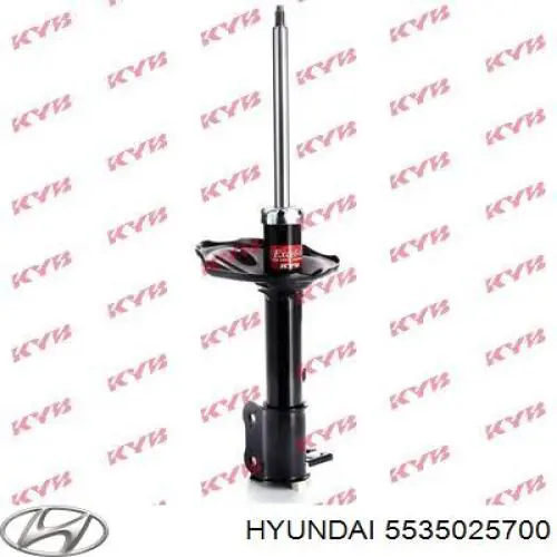 Амортизатор задній, лівий Hyundai/Kia 5535025700 ціна, від 31.22 USD