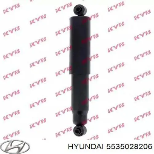 Пружина задня 5535028206 Hyundai/Kia