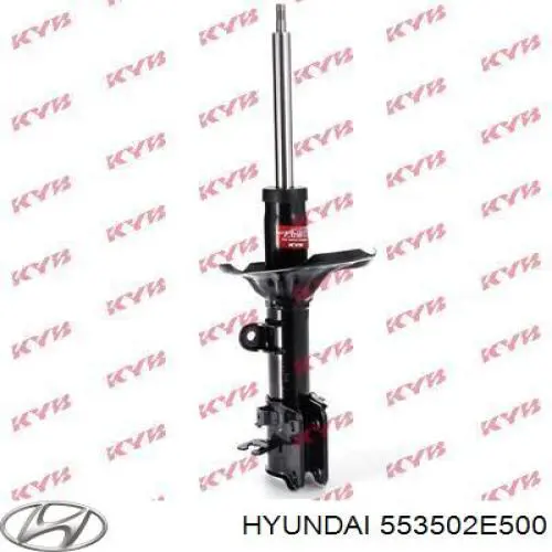 Амортизатор задній, лівий Hyundai/Kia 553502E500 ціна, від 38.00 USD