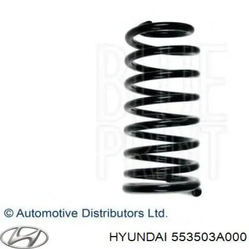 553503A000 Hyundai/Kia Пружина підвіски задня