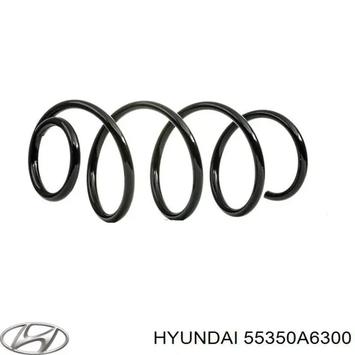 55350A6300 Hyundai/Kia пружина задня