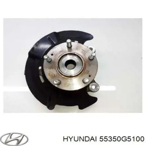 55350G5100 Hyundai/Kia Пружина підвіски задня